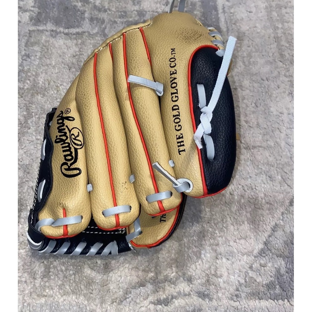 RAWLINGS WPL10CBSG 10" RH THROW TEE BALL GLOVE Baseball RHT‎ Tan